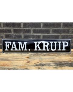 Streetsign with frame