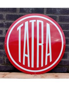 Tatra enamel sign