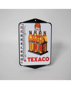 Texaco enamel thermometer