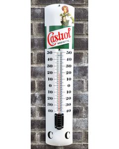 enamel thermometer - Castrol Brevette pour moteurs