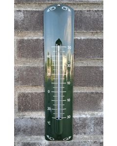 Thermometer deco green