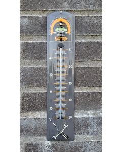 Enamel thermometer Dad's garage