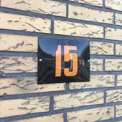 Design house numbers