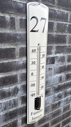 Thermometers with personal text