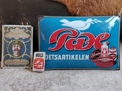 Old advertising signs