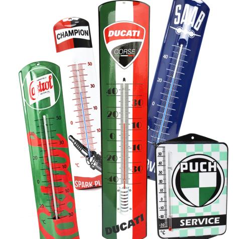 Thermometer with Logos - Automobilia
