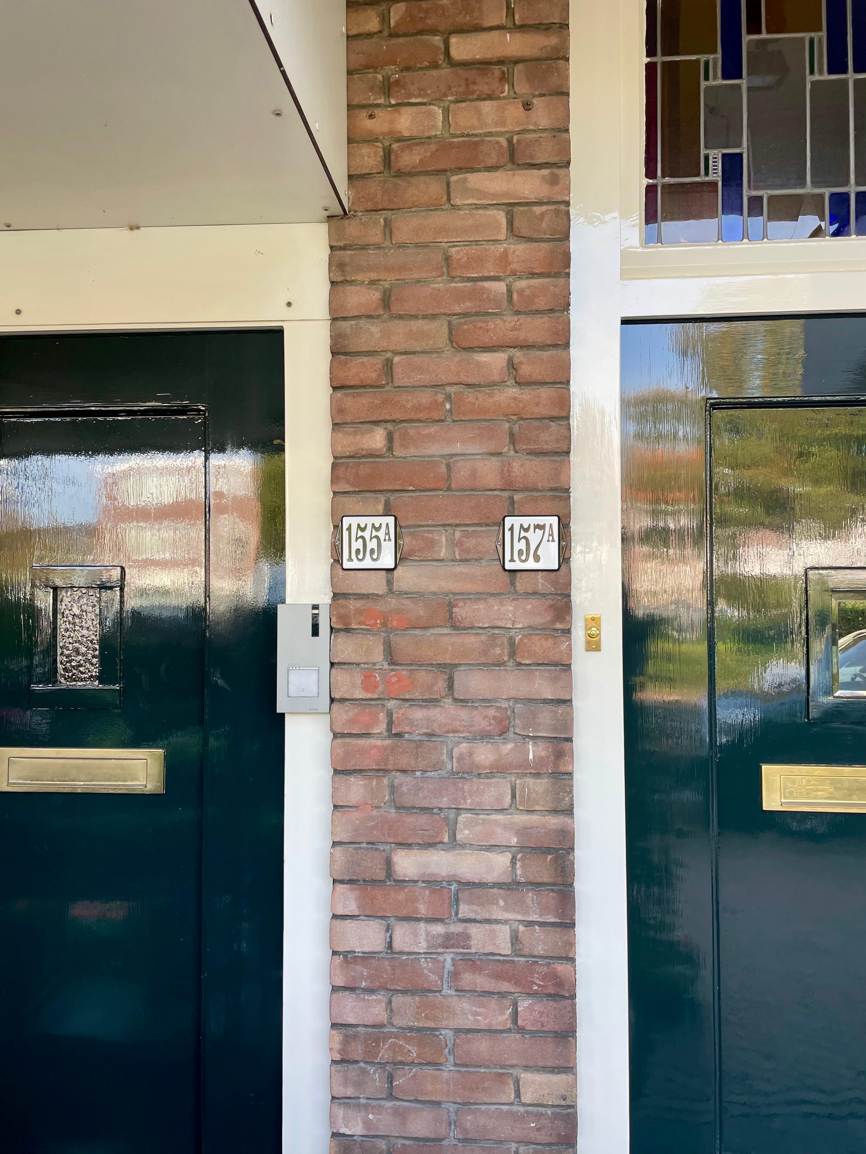 House number model ear colored ears