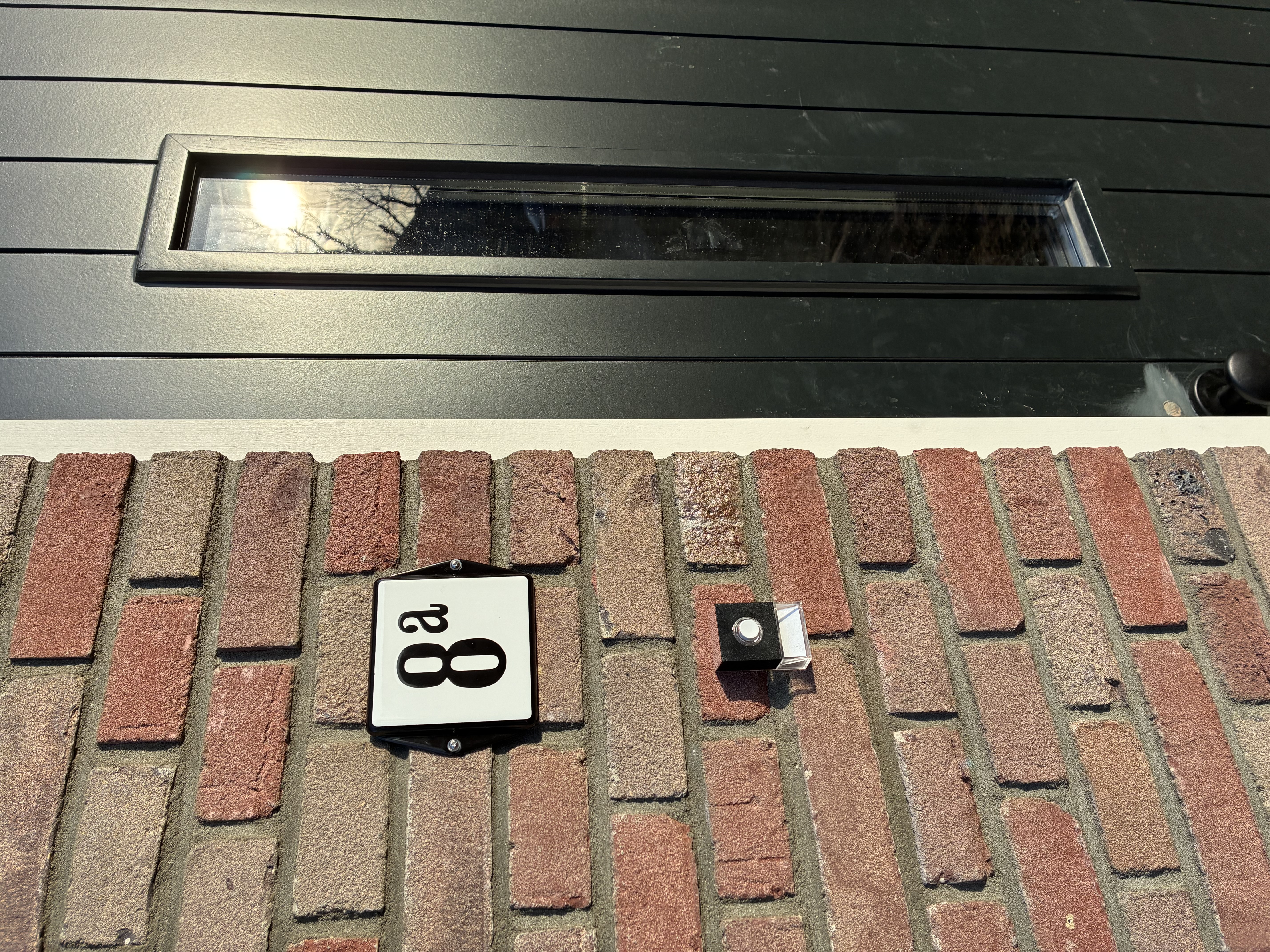 House number model ear colored ears