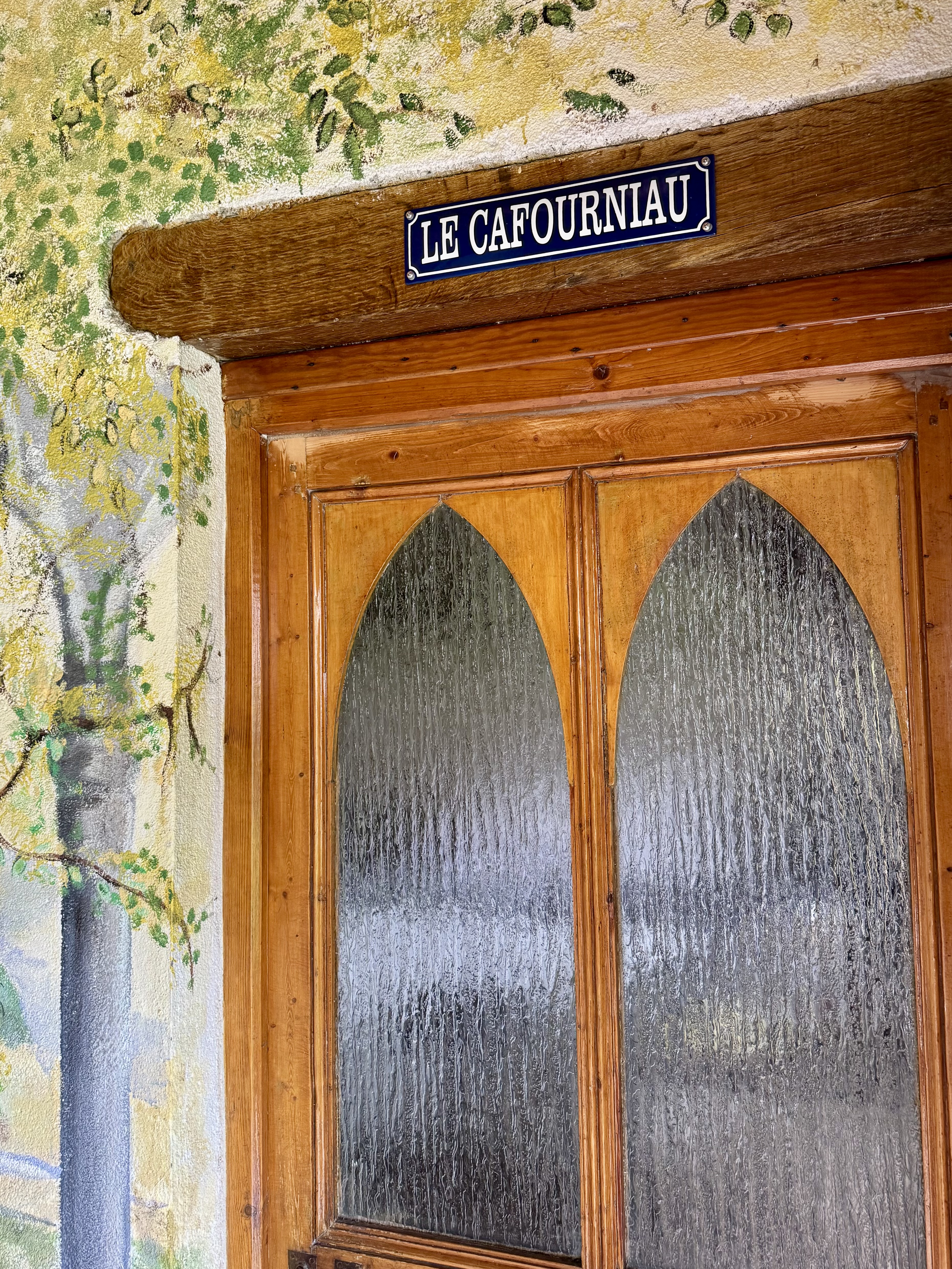 Street sign with frame