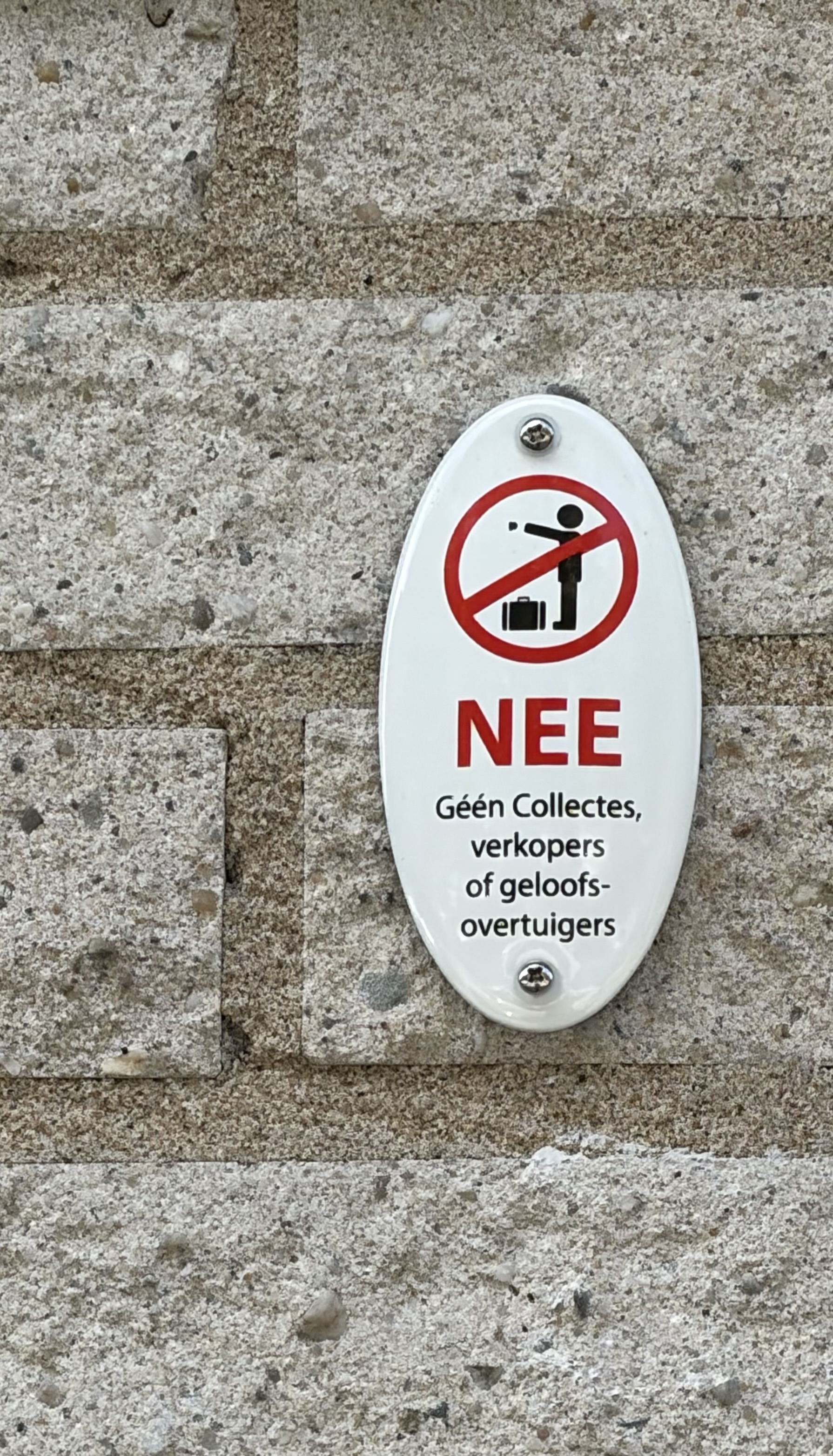 NO, collections, sellers or believers
